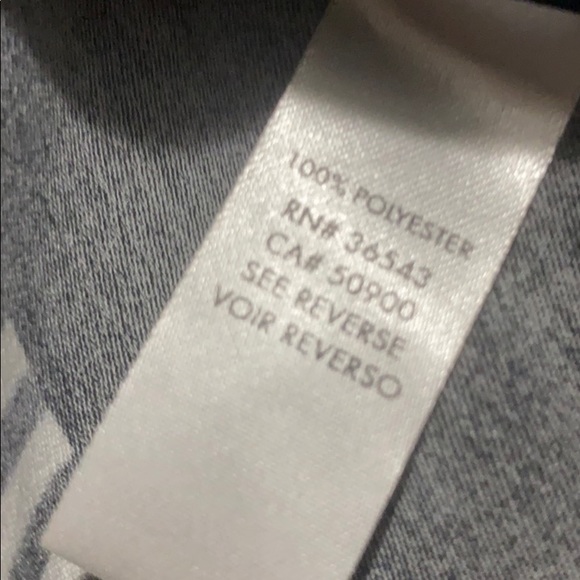 ‼️CK Stunning B&W Asymmetrical Top - Picture 4 of 7